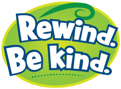 Rewind Be Kind Logo